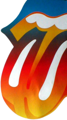 Cartoon Rolling Stones PNG Logo  HD Free Download