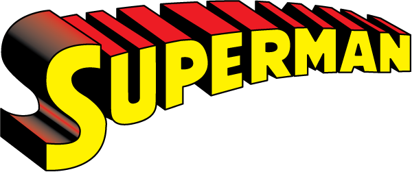 Cartoon Superman PNG Logo Vector HD Free Download