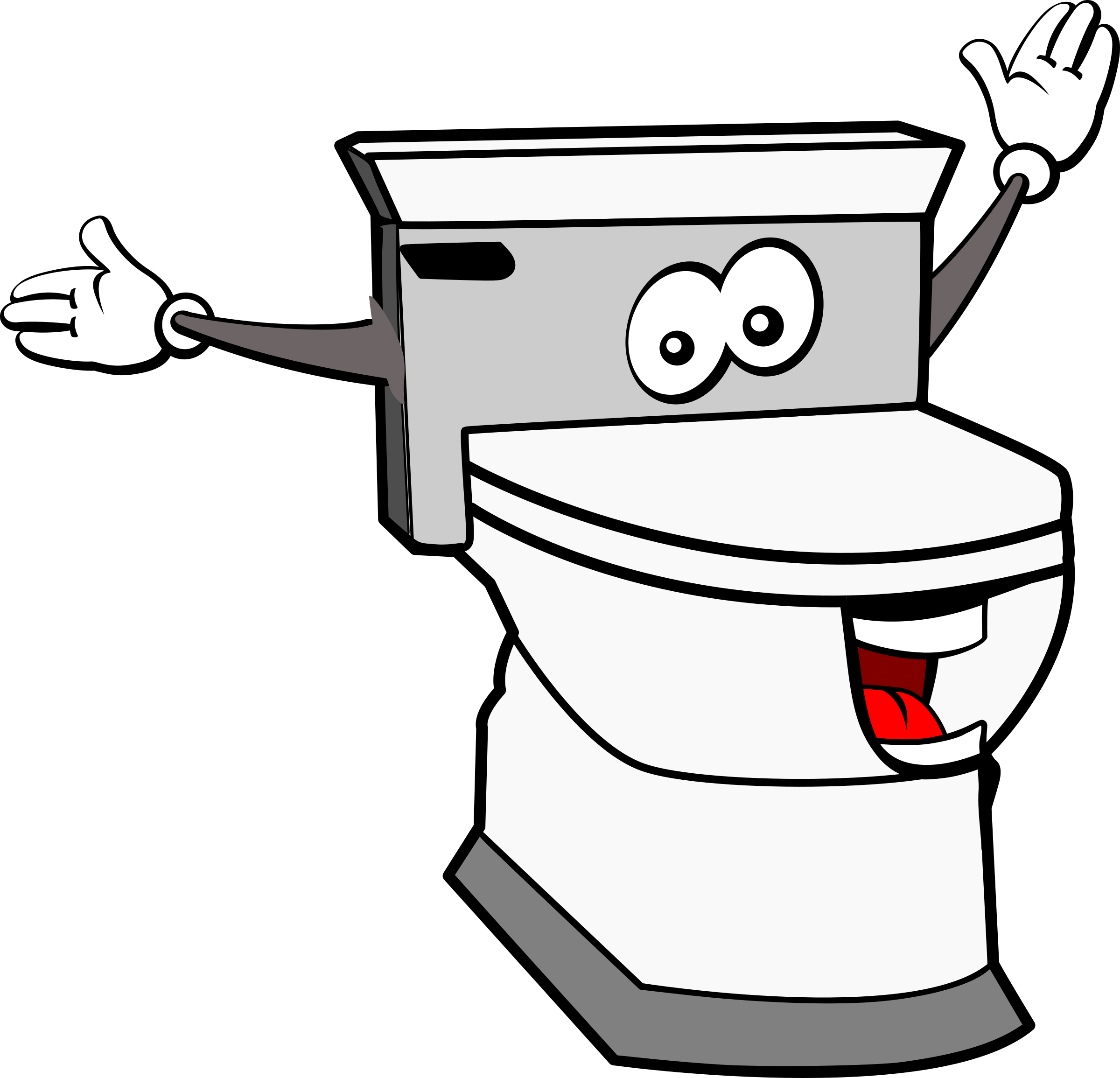 Cartoon Toilet For Children Comic PNG  HD Free Download