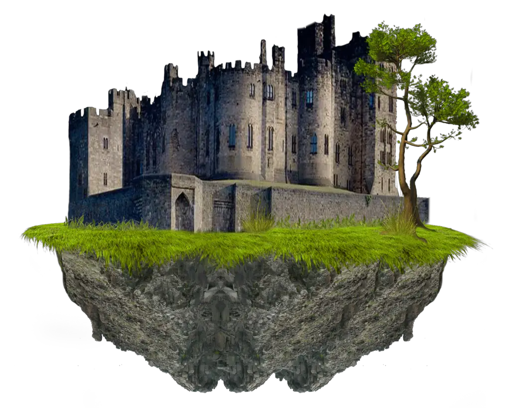 Castle Reflection Transparent Image  HD Free Download