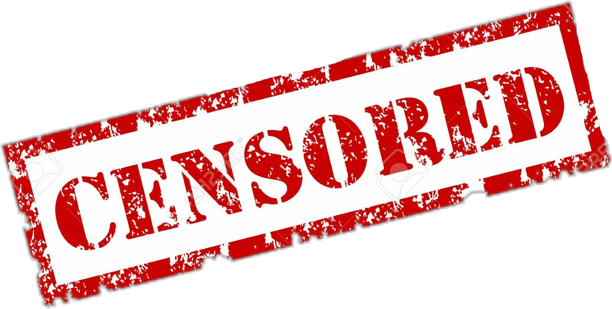 Censored Stamp PNG Transparent  HD Free Download