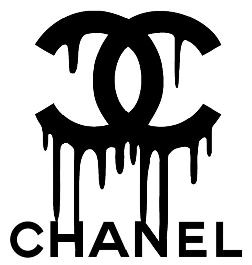 Chanel Logo Transparent Drip PNG  HD Free Download