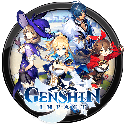 Character Genshin Impact Circle Icon Transparent  HD Free Download