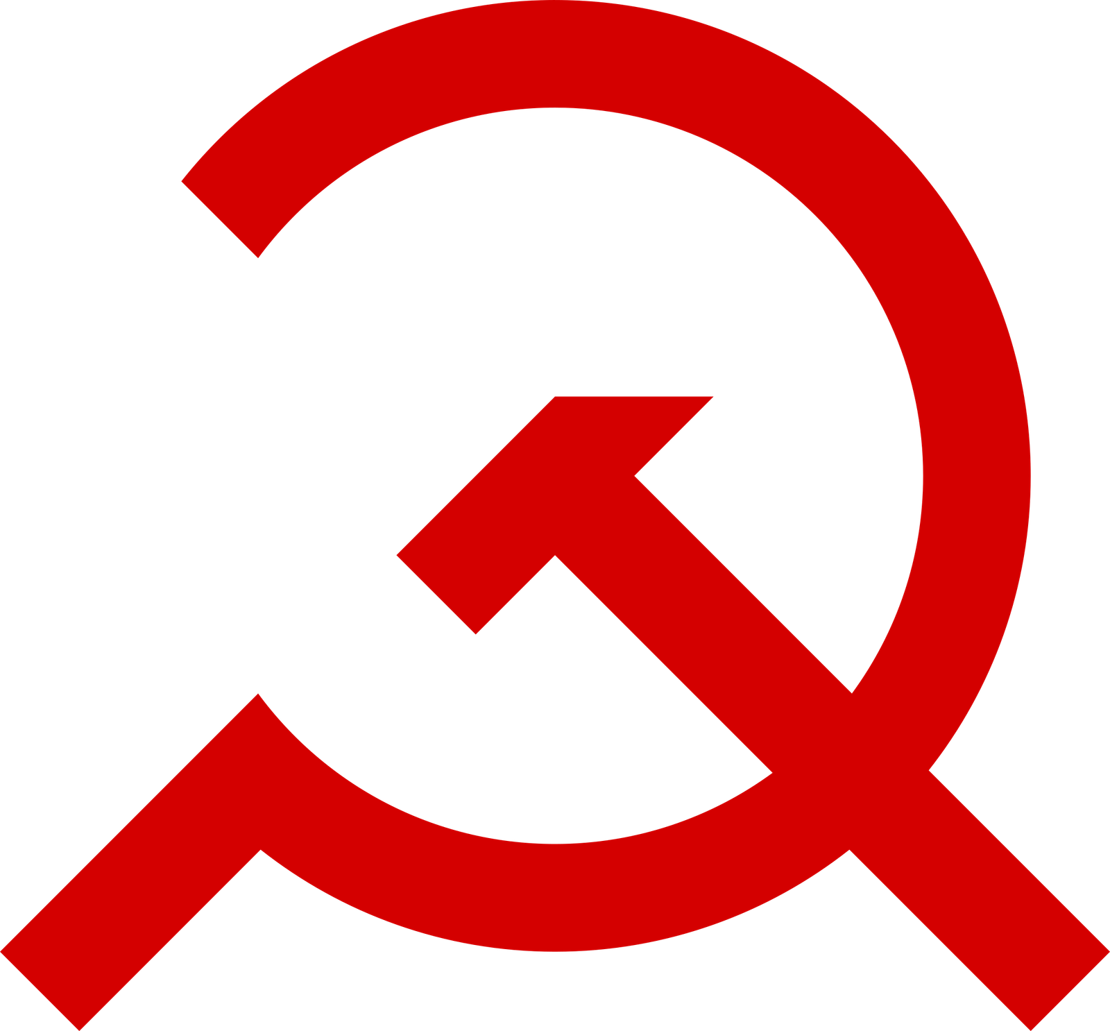 Clipart Hammer And Sickle  HD Free Download