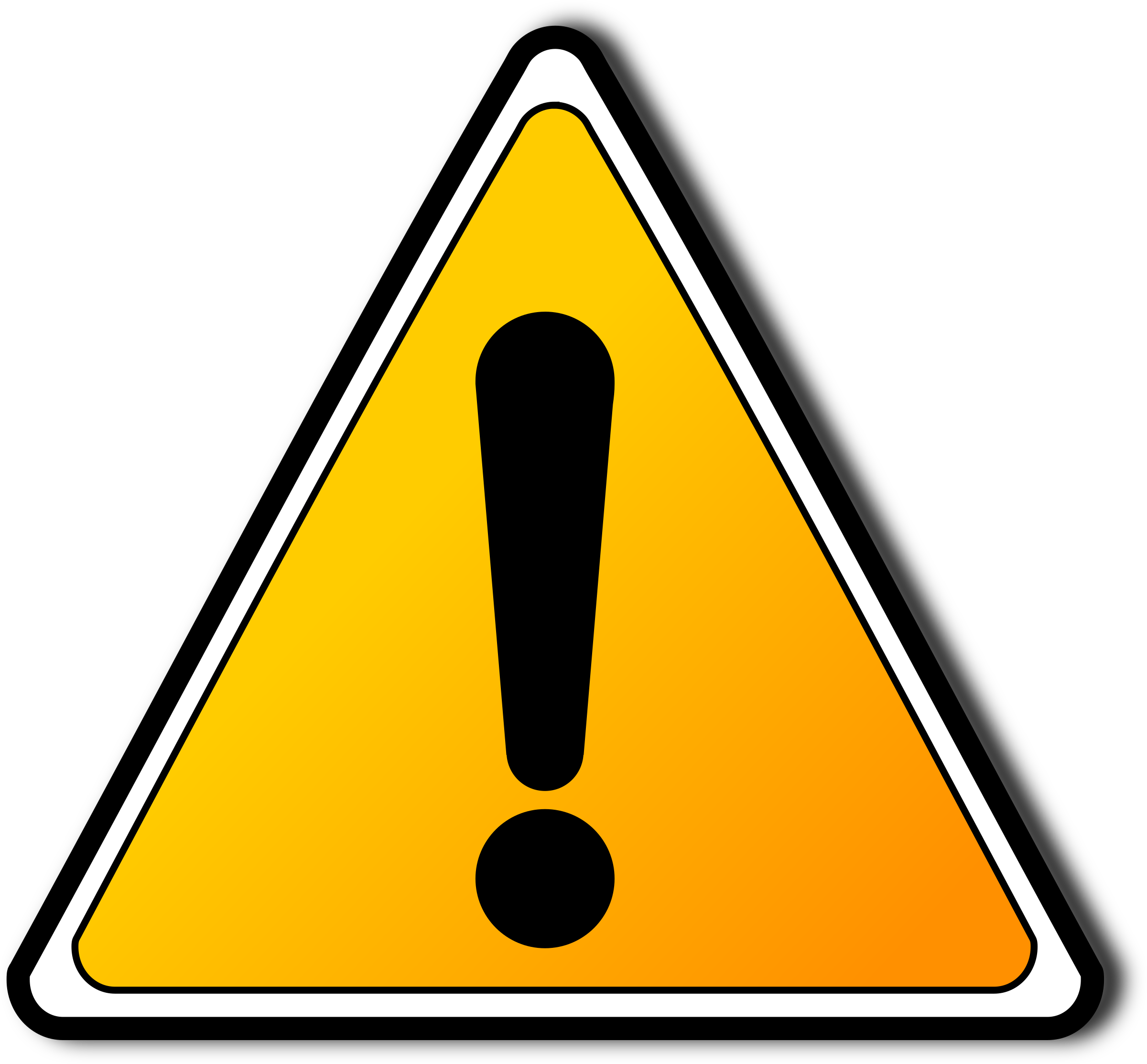 Clipart Warning Sign HD Free Download