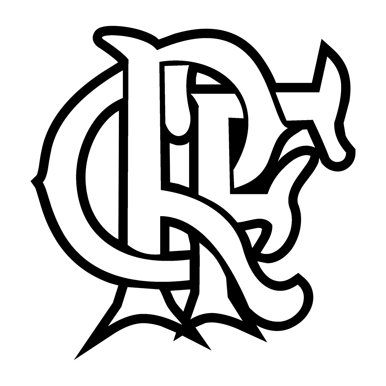 Clube Regatas Flamengo Logo PNG Transparent Svg Vector  HD Free Download