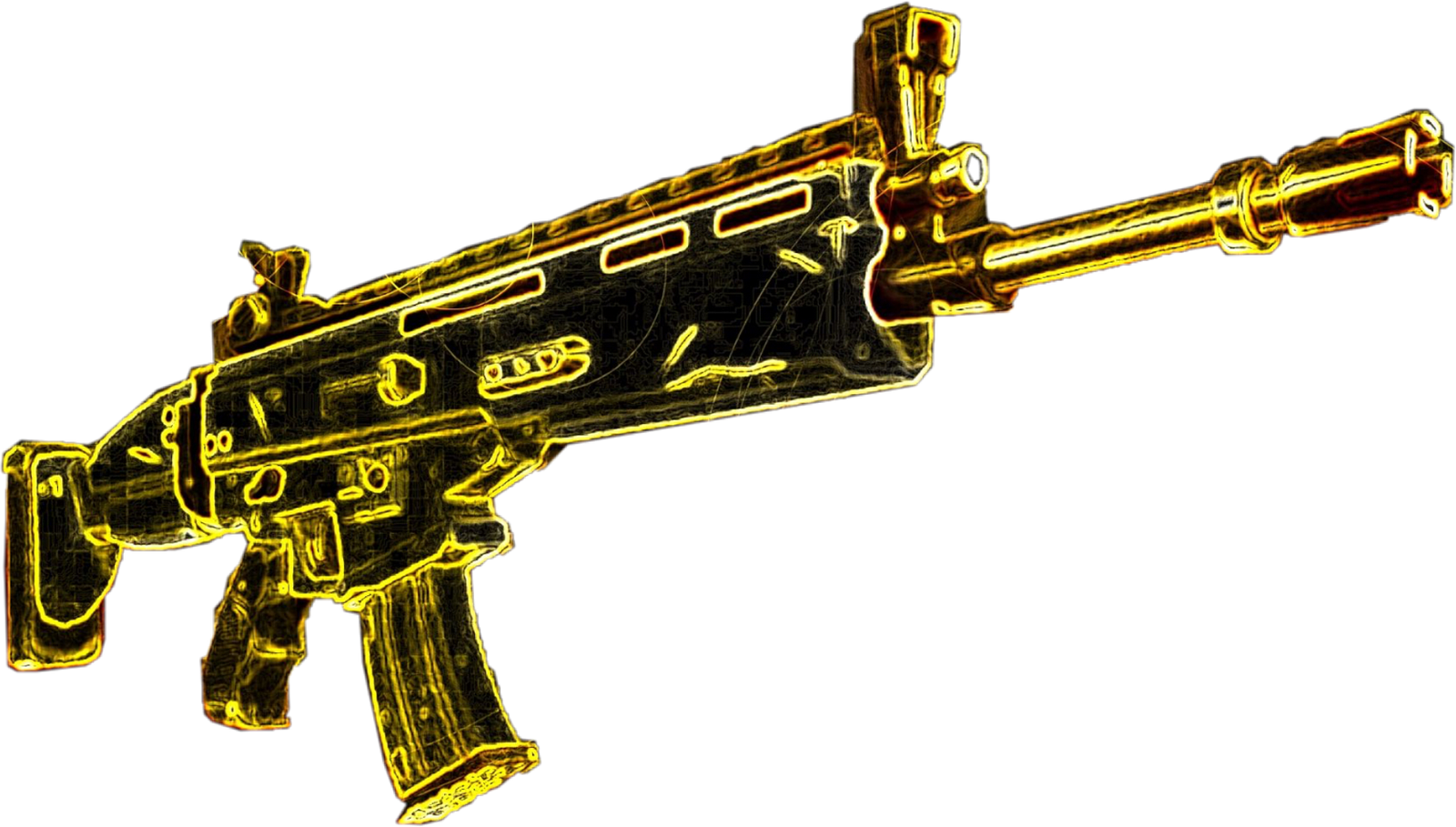 Collection Fortnite Transparent Scar  HD Free Download