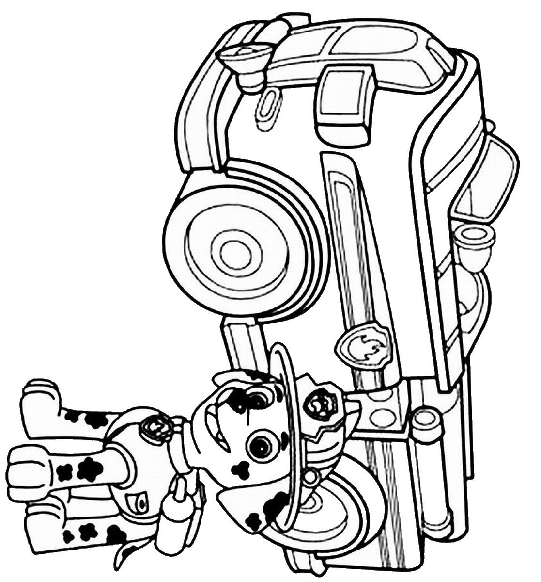 Coloring Pages Of Cali Paw Patrol  HD Free Download