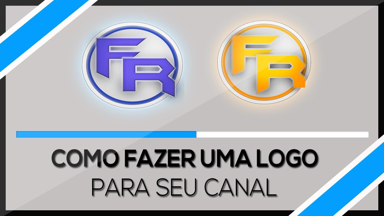 Como Fazer Uma Paraseu Canal Logo Profissional Photoshop  HD Free Download