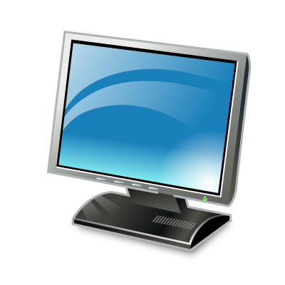 Computer Lcd Monitor Screen Icon  HD Free Download