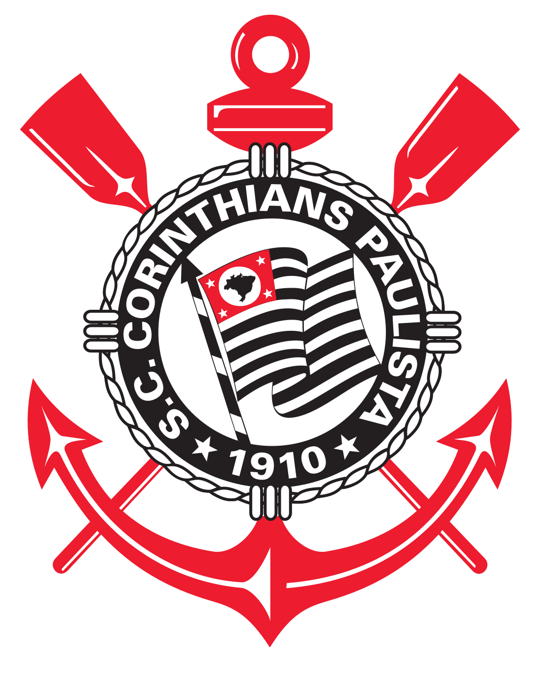 Corinthians Logo Escudo PNG Vetor Logo  HD Free Download