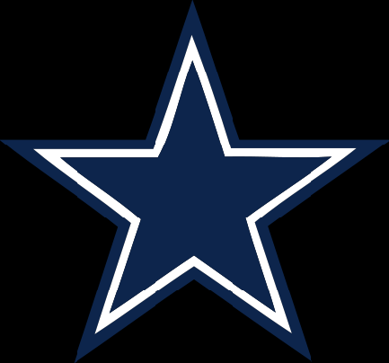 Dallas Cowboys Star On Black Background  HD Free Download