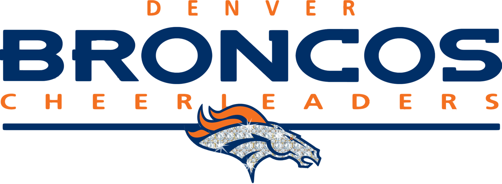 Denver Broncos Cheerleaders PNG Logo  HD Free Download