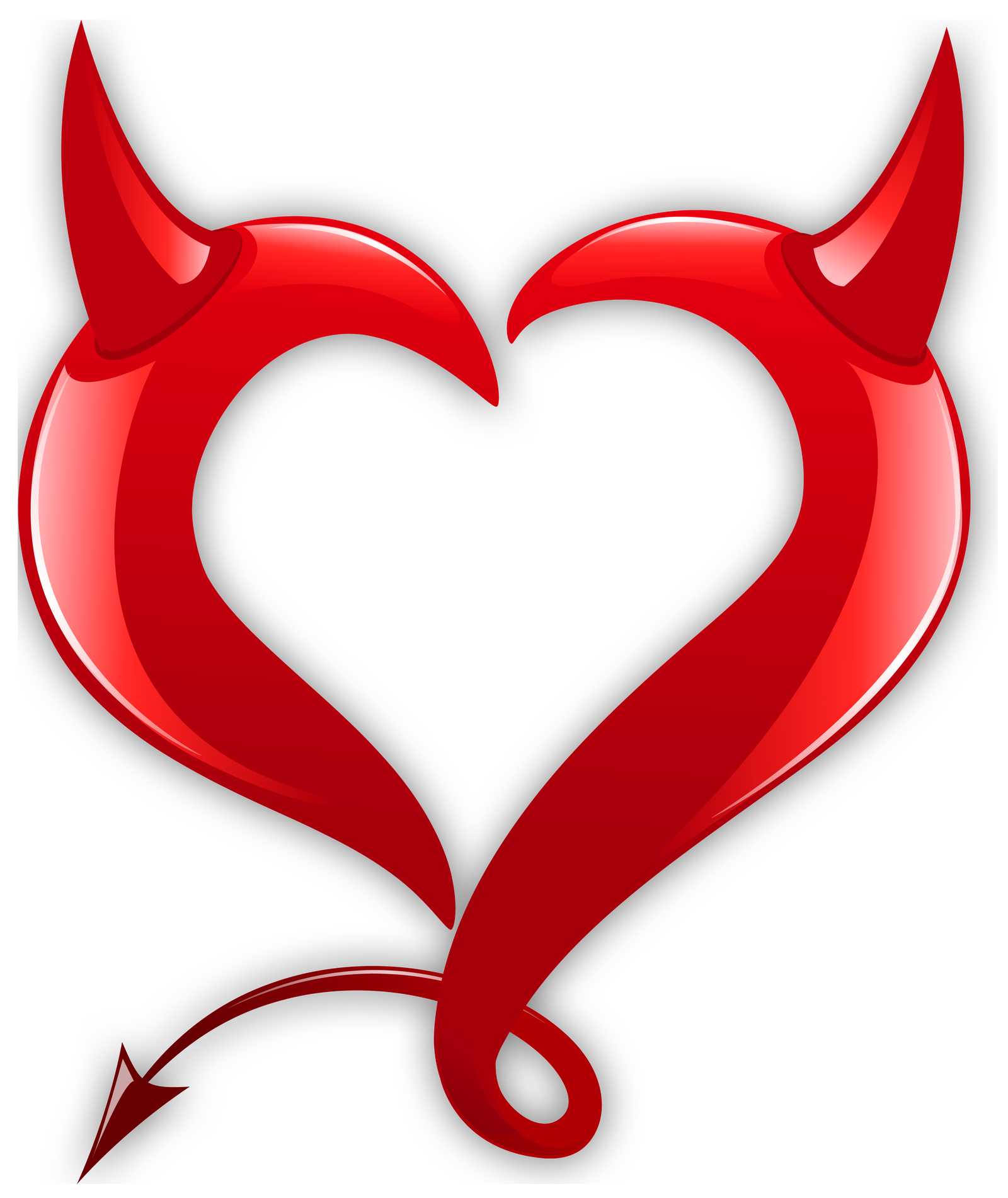 Devil Heart Satan Clipart  HD Free Download