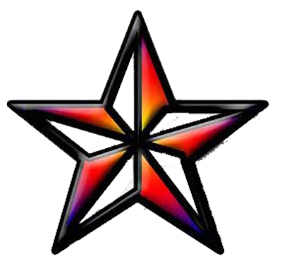 Nautical Star Tattoos Transparent Image  HD Free Download