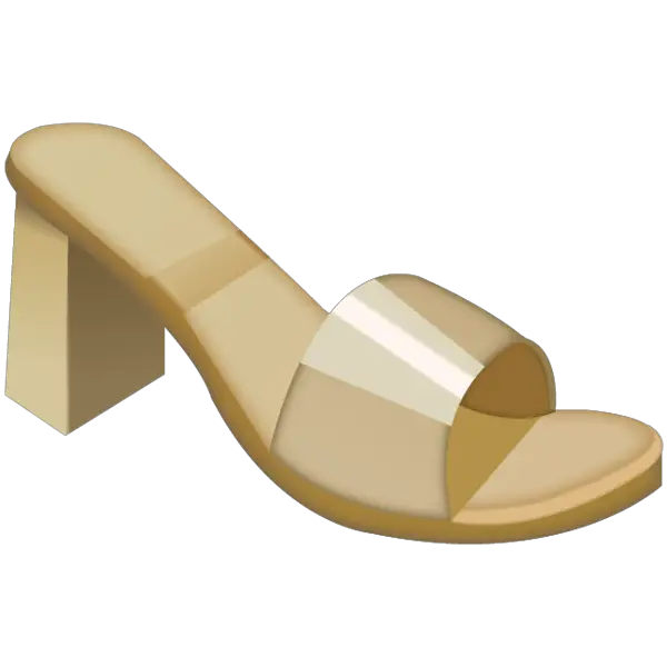 Womans Sandal Emoji Icon Emoji Island HD Free Download