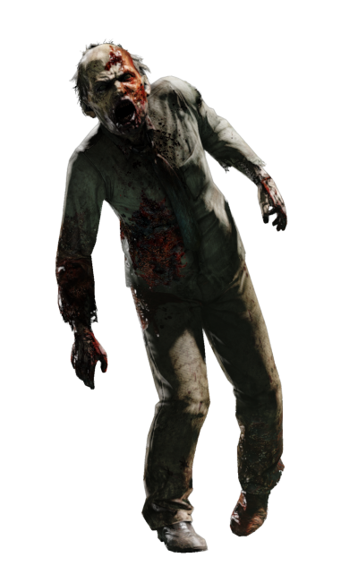 Zombie Man Walking Zombie Transparent PNG  HD Free Download