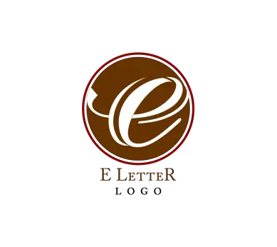 E Letter Alphabit Logo PNG HD Free Download
