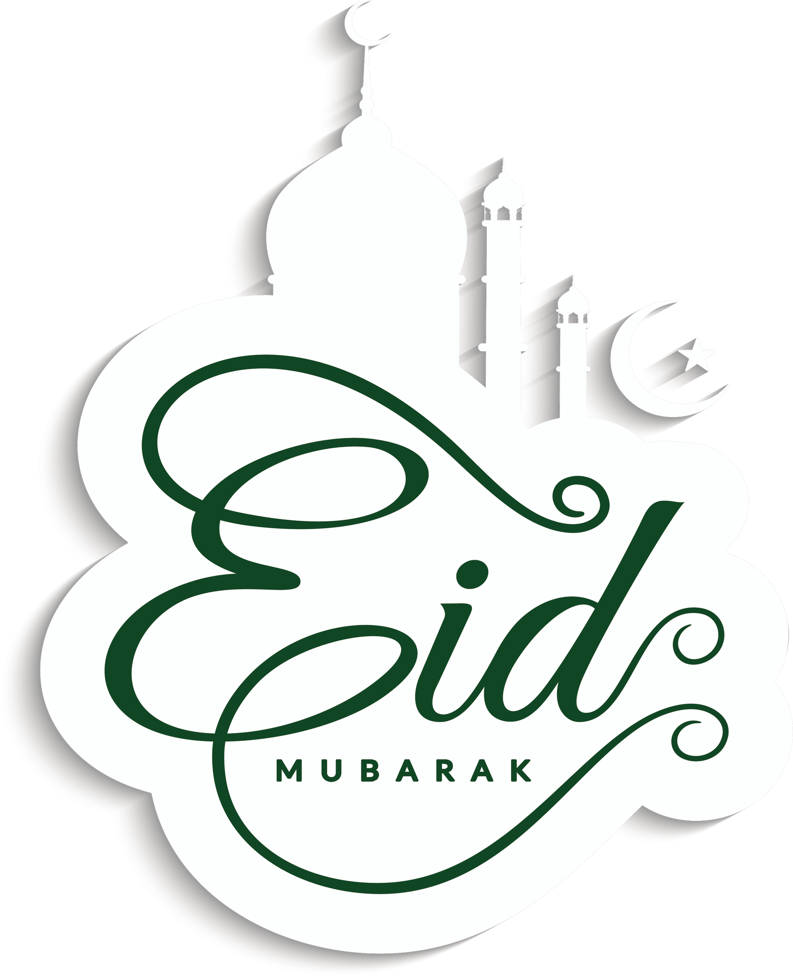Eid Mubarak PNG  HD Free Download
