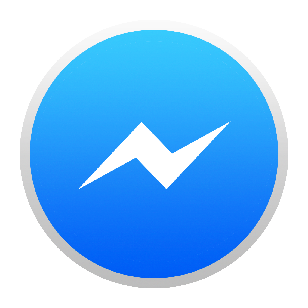 Facebook Messenger Icon For Yosemite Josselinco  HD Free Download