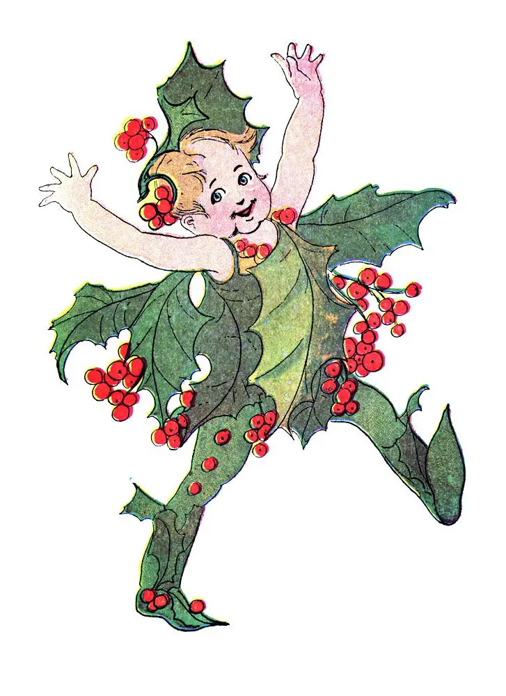 Fairy Clipart Vintage Clip Art Flower Fairies Christmas The HD Free Download