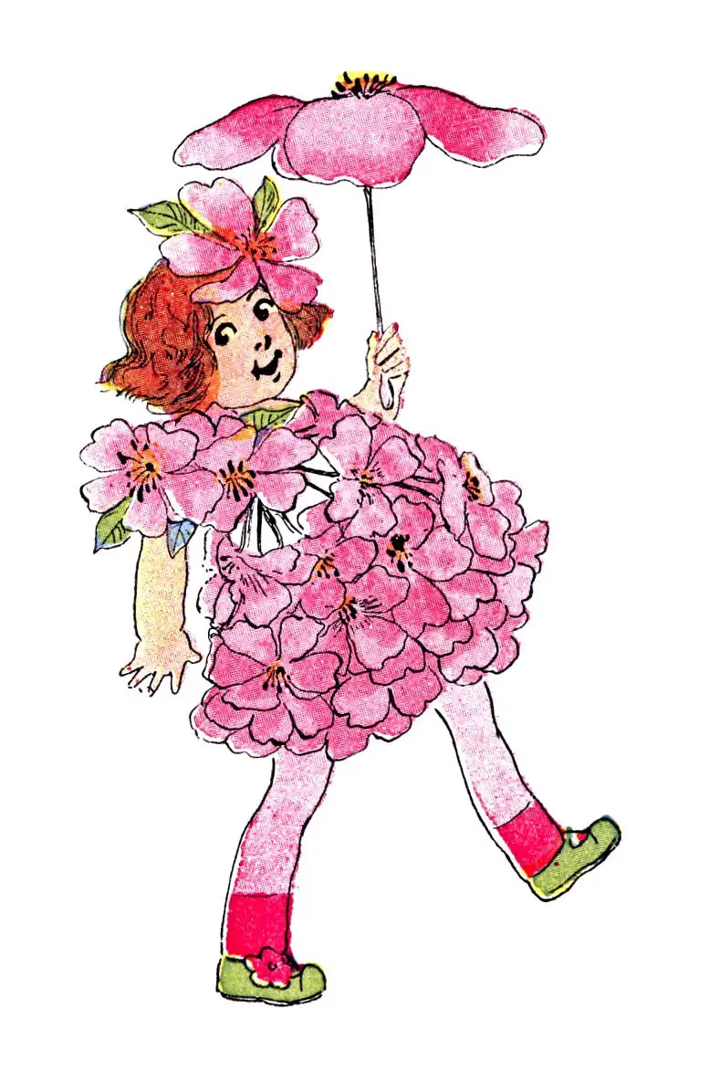 Fairy Clipart Vintage Clip Art Flower Fairies For Spring The  HD Free Download
