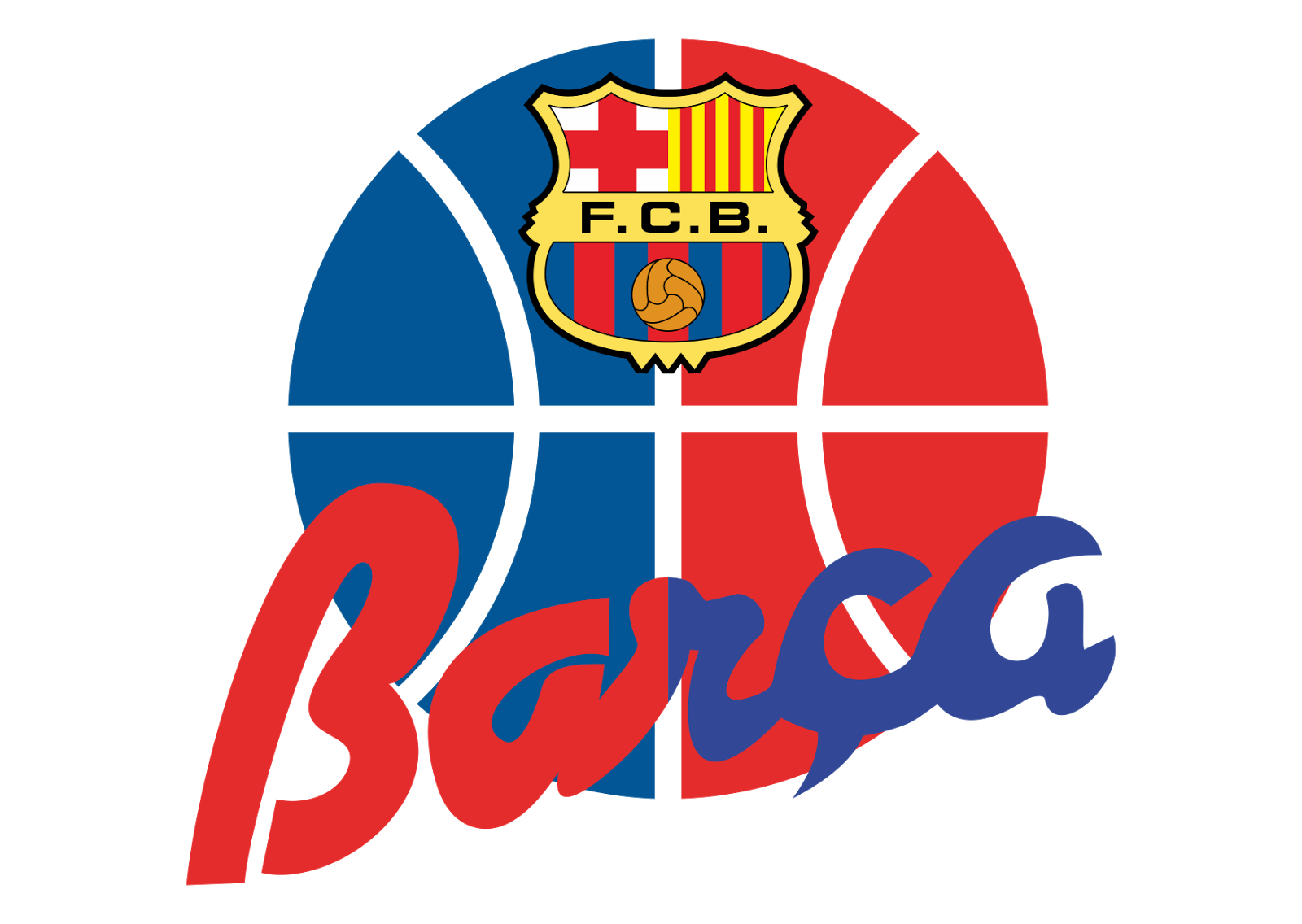 Fc Barcelona De Baloncesto Escudo Antiguo Logo PNG  HD Free Download