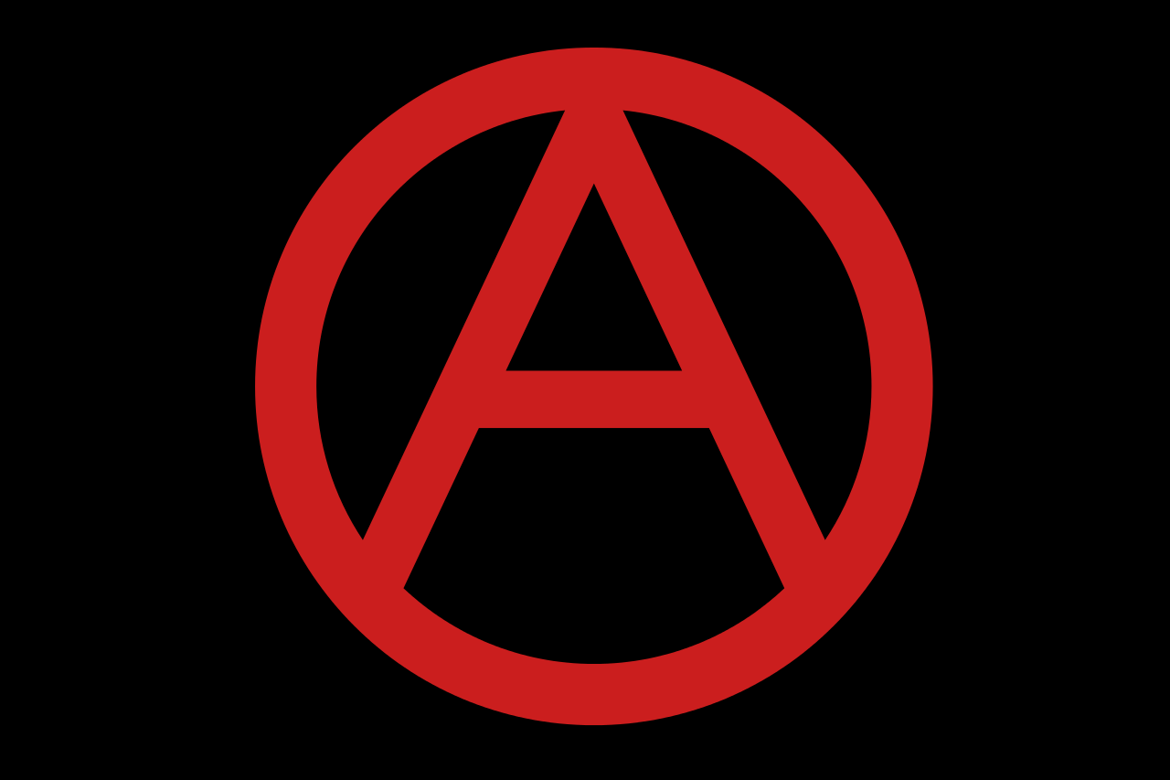 Fichier Anarchy Symbol Red Black Svg Wikip Dia  HD Free Download