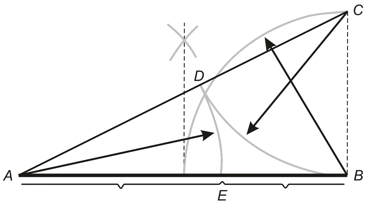 Mathematic Construction Golden Ratio Black Transparent Background HD Free Download