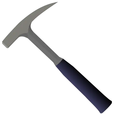 Geological Hammer Blue And Grey Transparent PNG  HD Free Download
