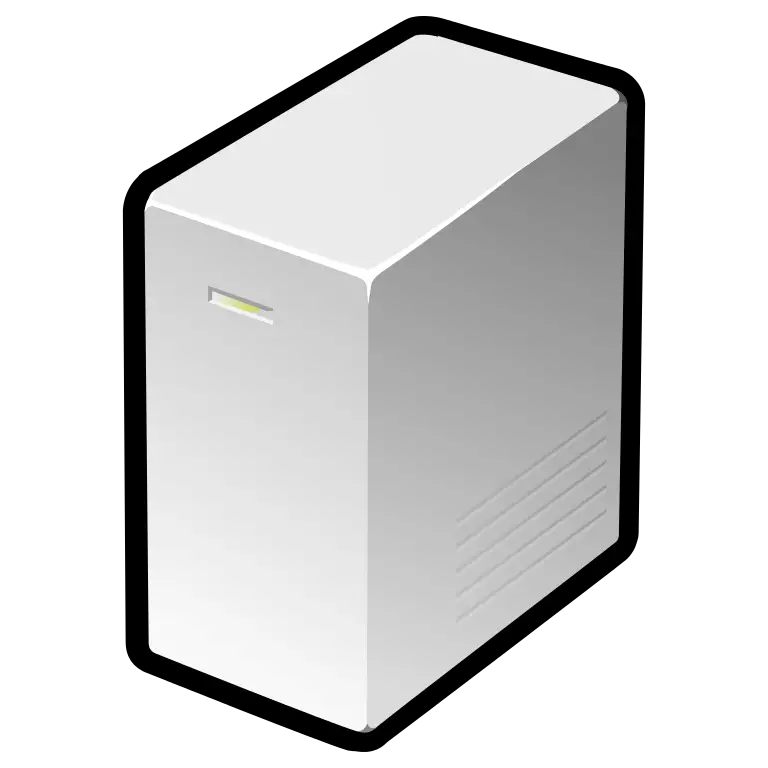 Gorilla Server Grey Icon PNG HD Free Download