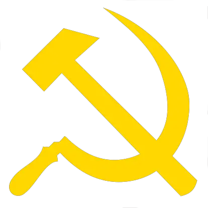 Yellow Hammer And Sickle Image  HD Free Download
