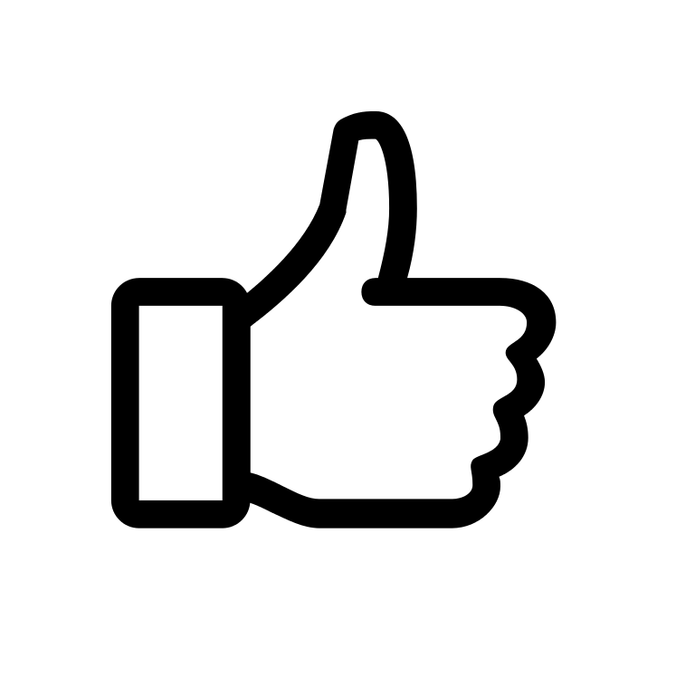 Black Like Symbol Icon PNG  HD Free Download