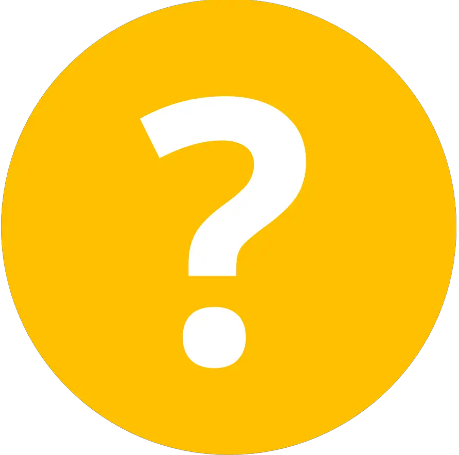 Orange Circle With Question Mark Transparent PNG  HD Free Download
