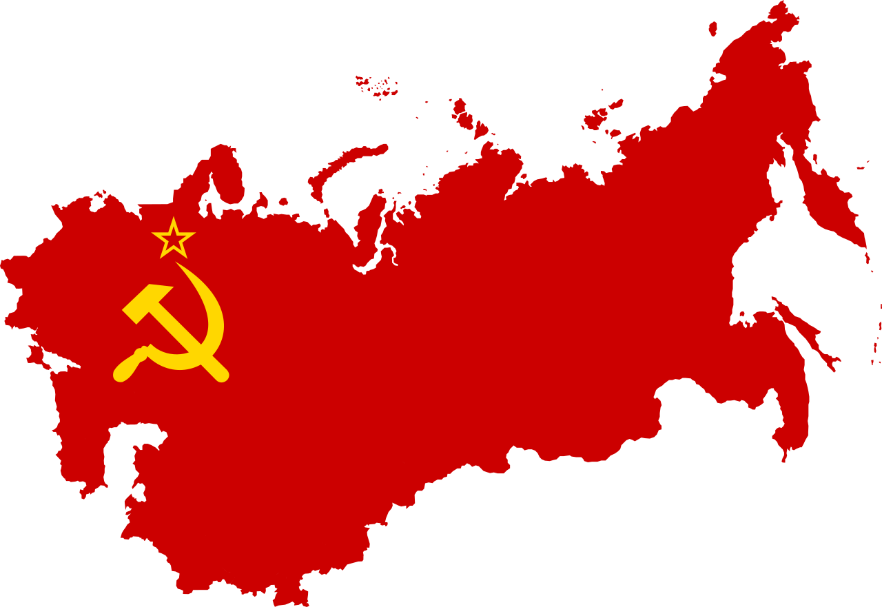 Map Flag The Soviet Union PNG Image  HD Free Download