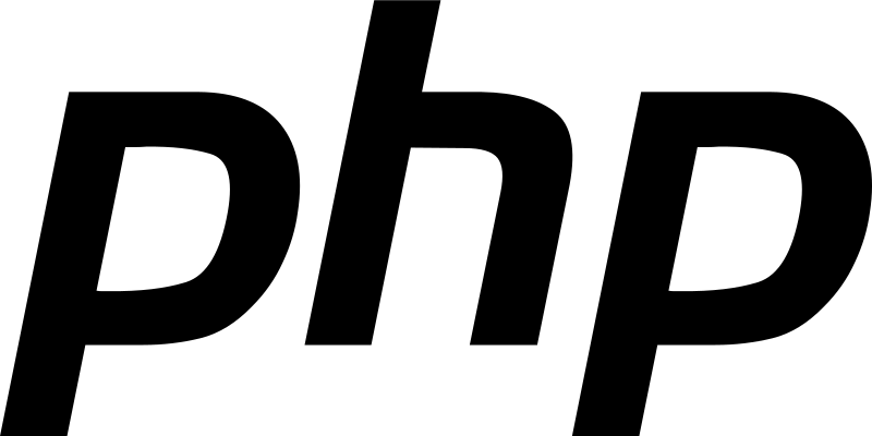 File Php Logo Text Only Svg Wikipedia  HD Free Download
