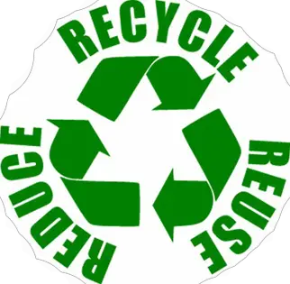 Circle Recycle Reduce Reuse Green PNG  HD Free Download