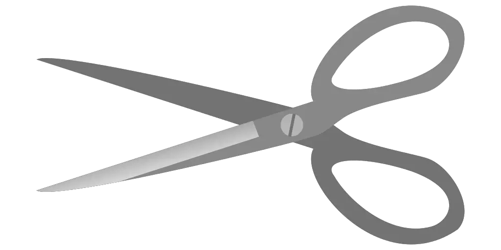Grey Scissors PNG Transparent Image  HD Free Download