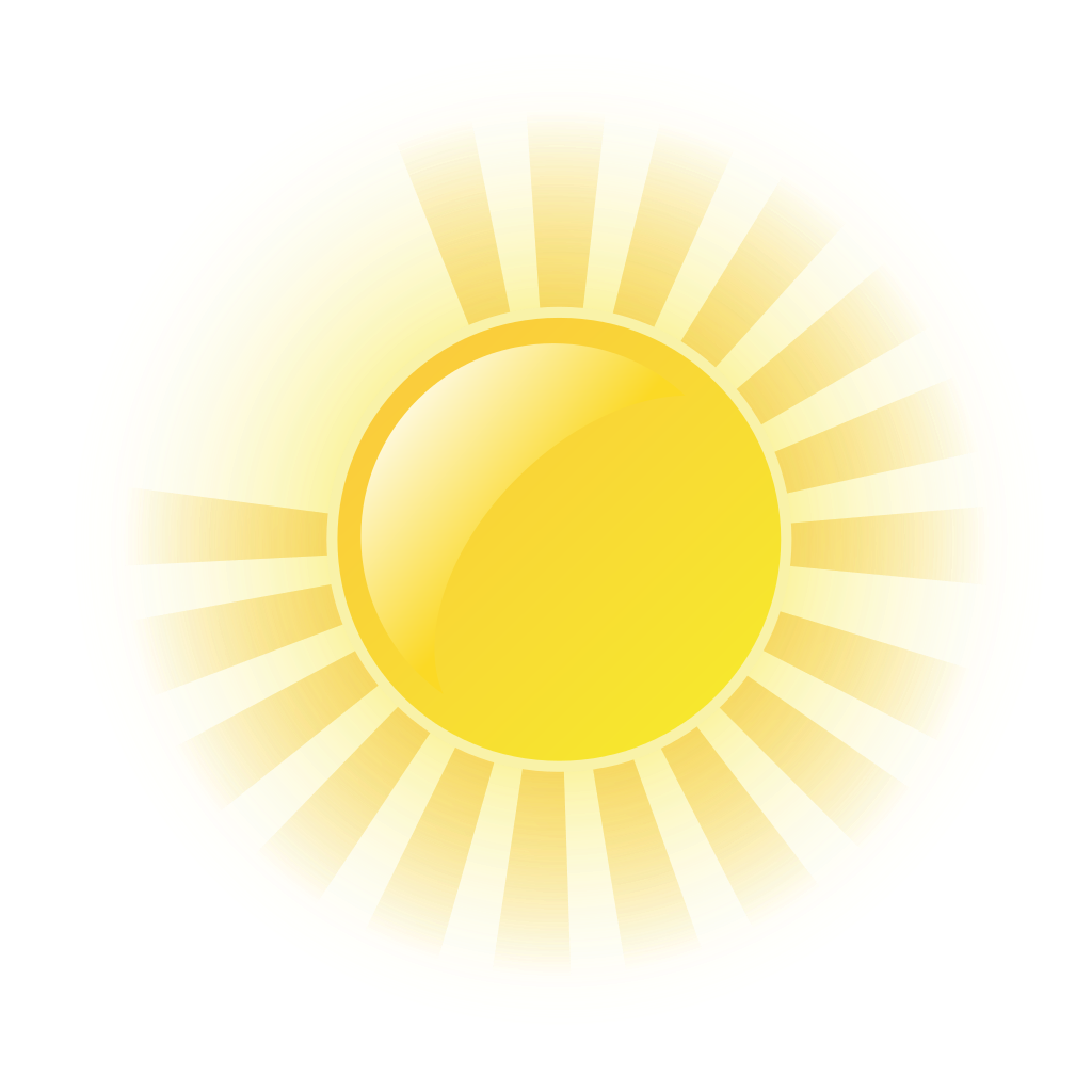 Luminous Sun Transparent Image  HD Free Download