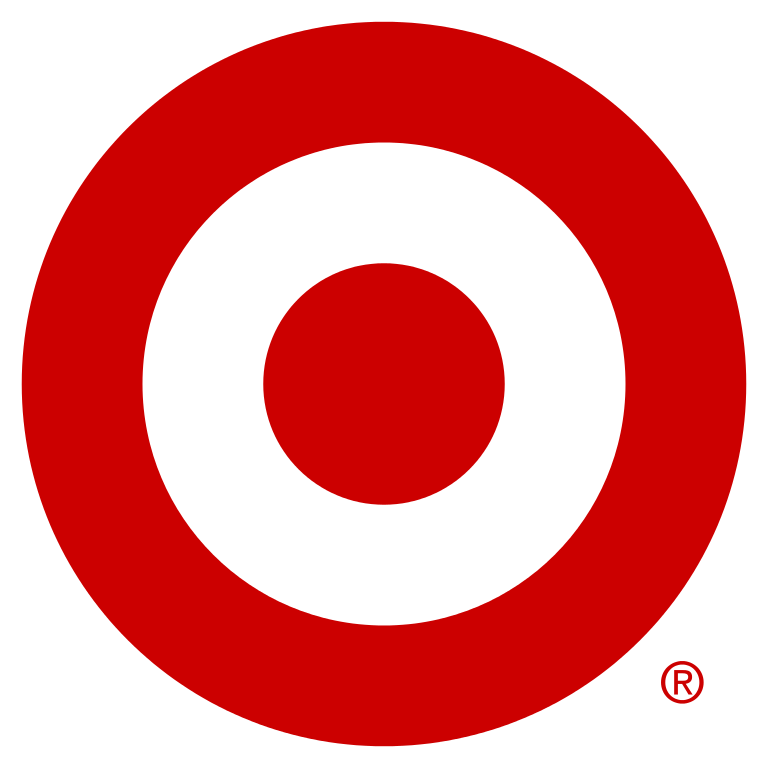 Red And White Target Corporation Logo PNG  HD Free Download