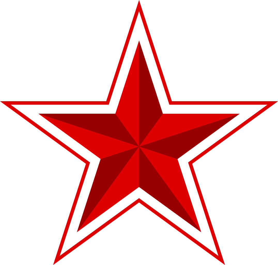 Transparent Red Star PNG Image  HD Free Download