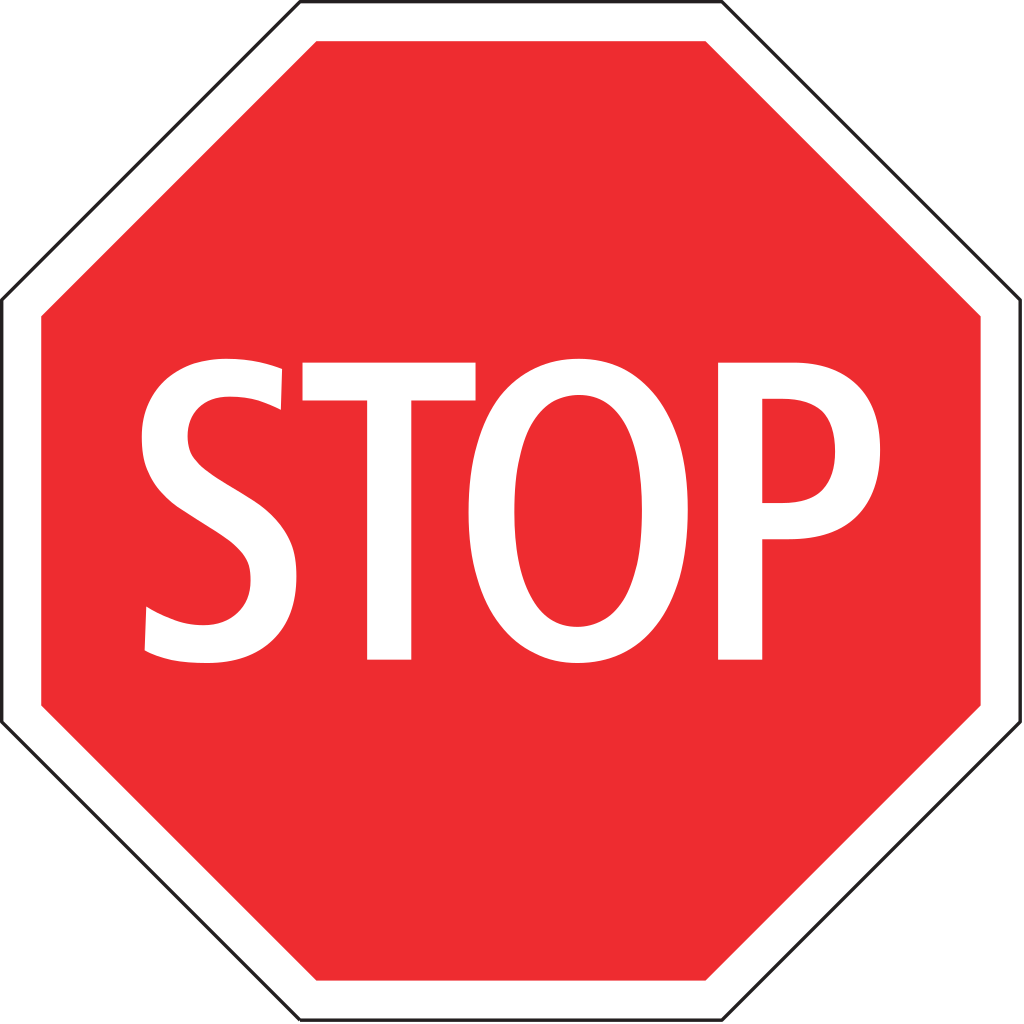 Red Icon Vortritts Signal Stop PNG Transparent HD Free Download