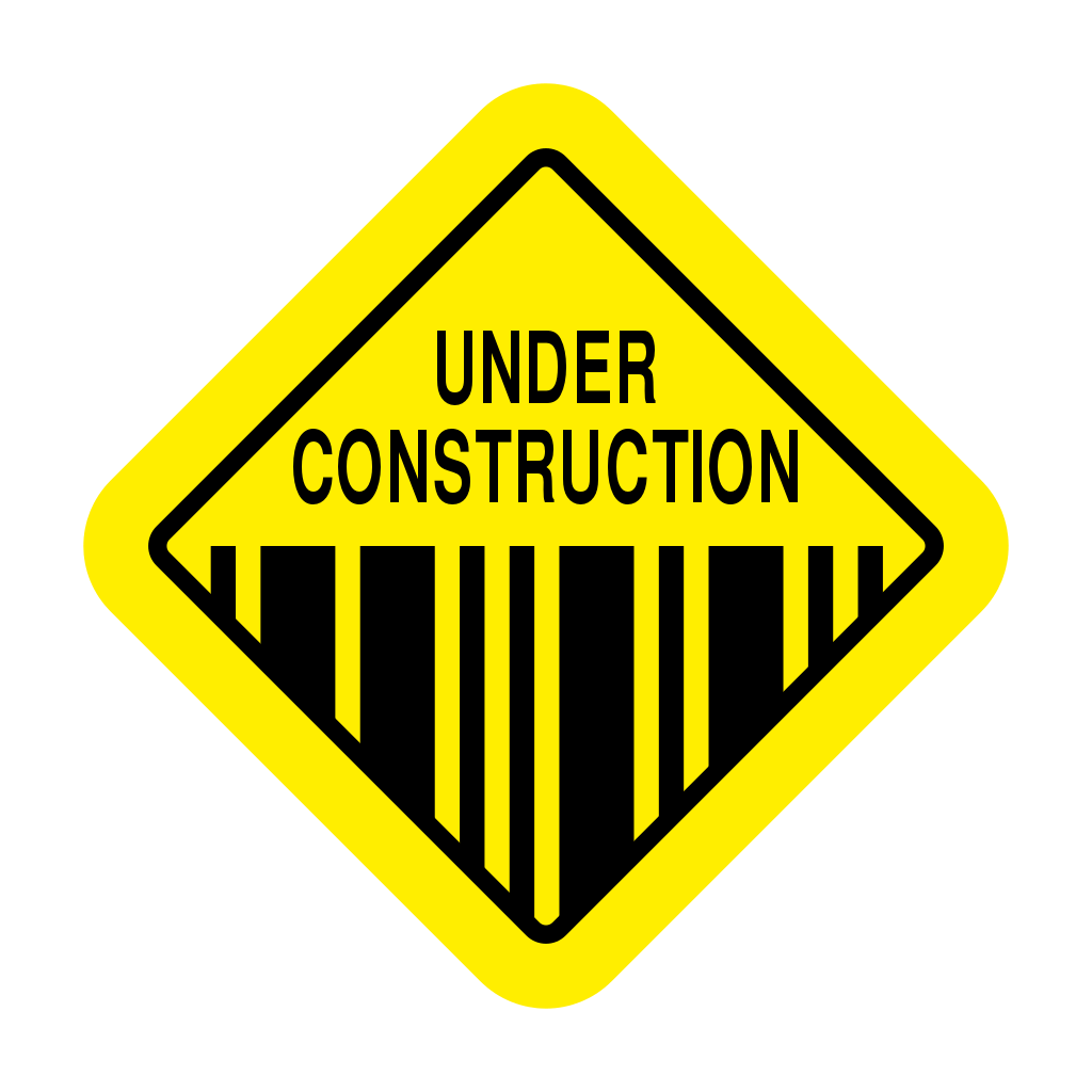 Logo Under Construction Sign Diamond Transparent PNG  HD Free Download