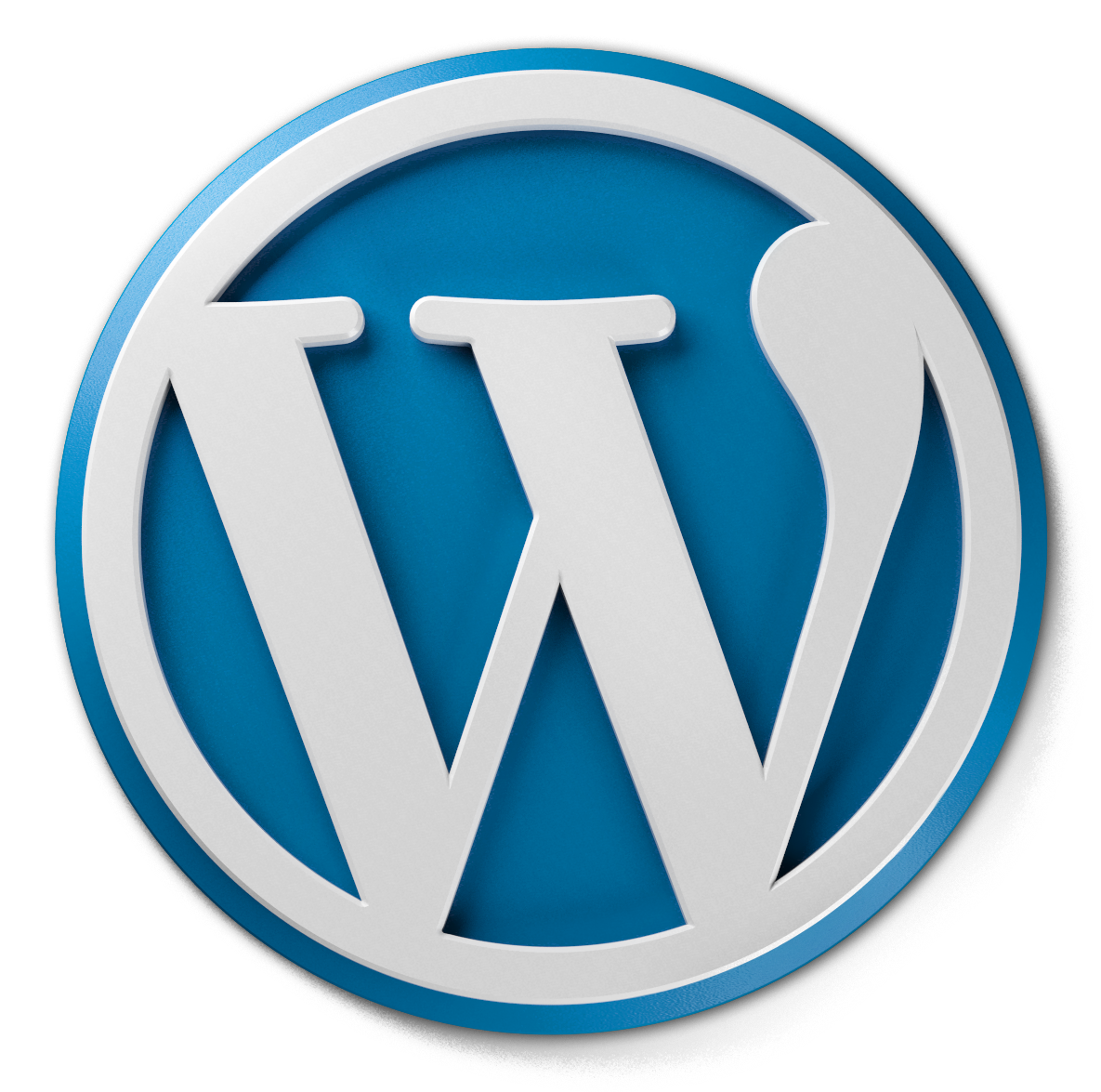 WordPress Logo W Icon PNG  HD Free Download