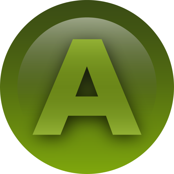 A Letter Xbox Button Transparent Image  HD Free Download