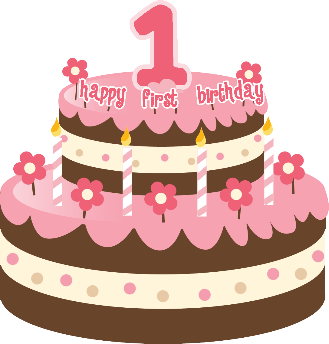 First Birhday Cake Picture HD Free Download