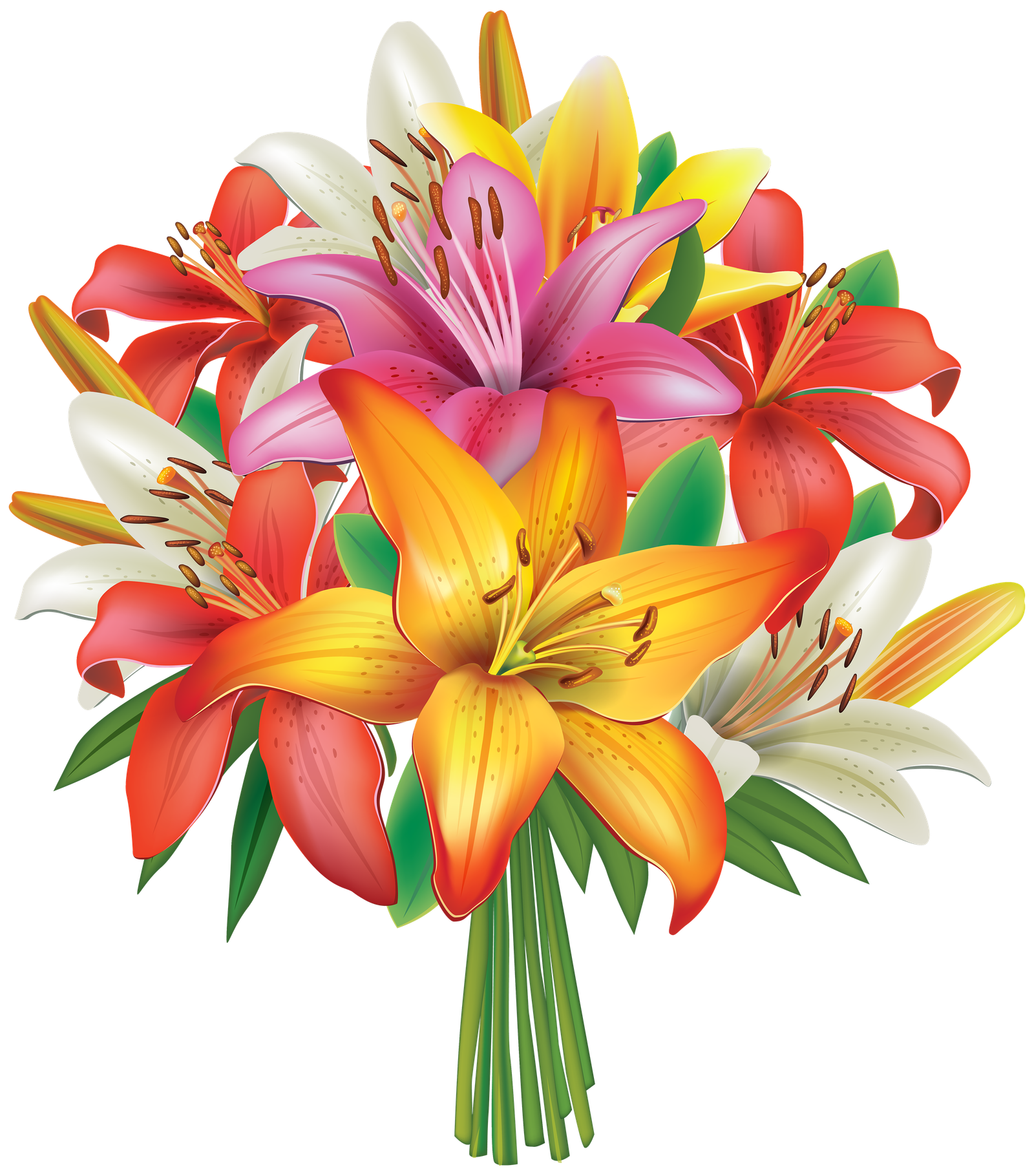 Flower Bouquet Clip Art For Clip Art  HD Free Download