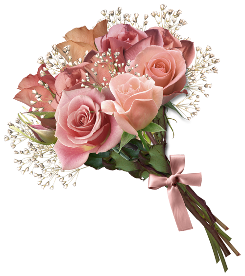 Flower Bouquet Tubes Fleur Bouquets Wedding Pink Rose Bouquet  HD Free Download