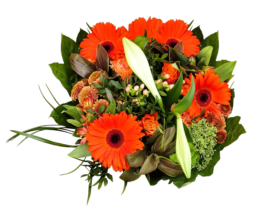Flower Red Bouquet Photo Birthday Bouquet PNG Image  HD Free Download