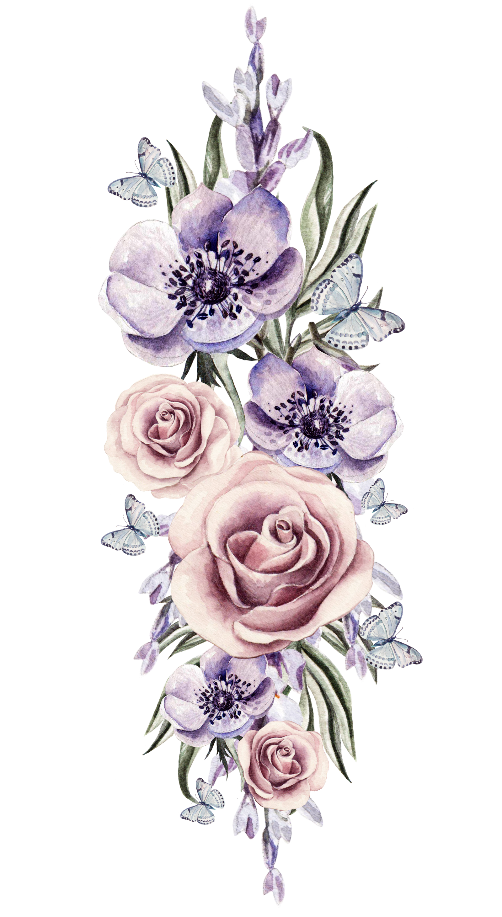 Flower Watercolor Watercolor Flowers PNG Vector Psd And Clipart With  HD Free Download